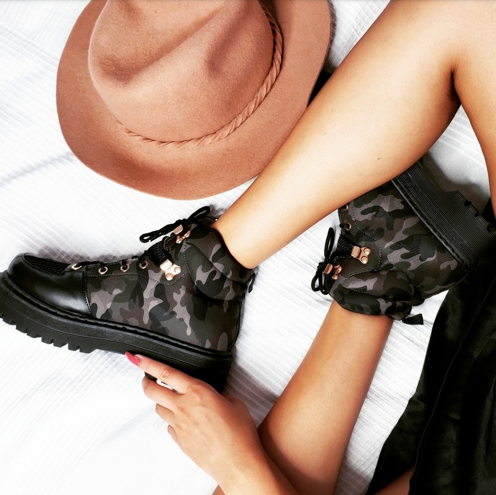 Price firm!//The Aspen// camo combat boot - Picture 3 of 8